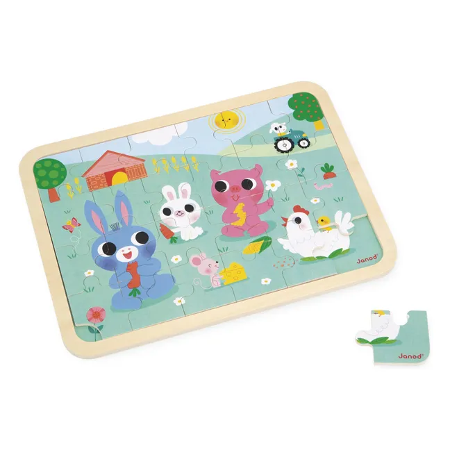 Puzzle de la granja - 24 piezas