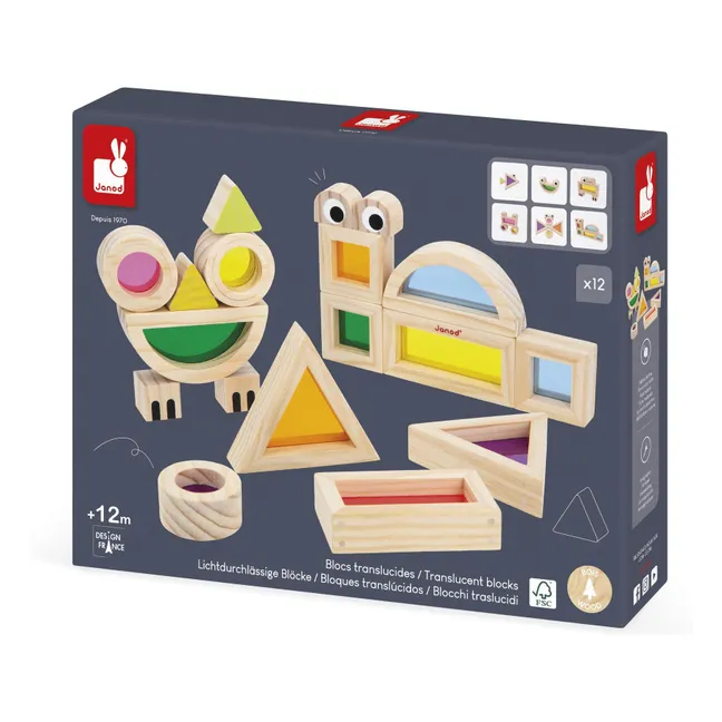 Translucent sensory blocks