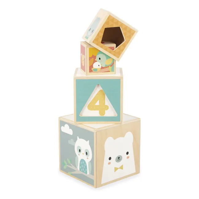 Pure stacking cubes