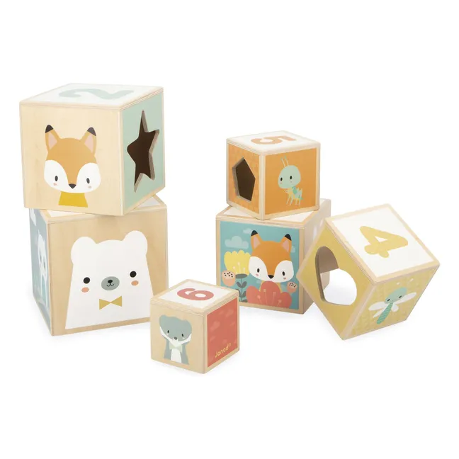 Pure stacking cubes
