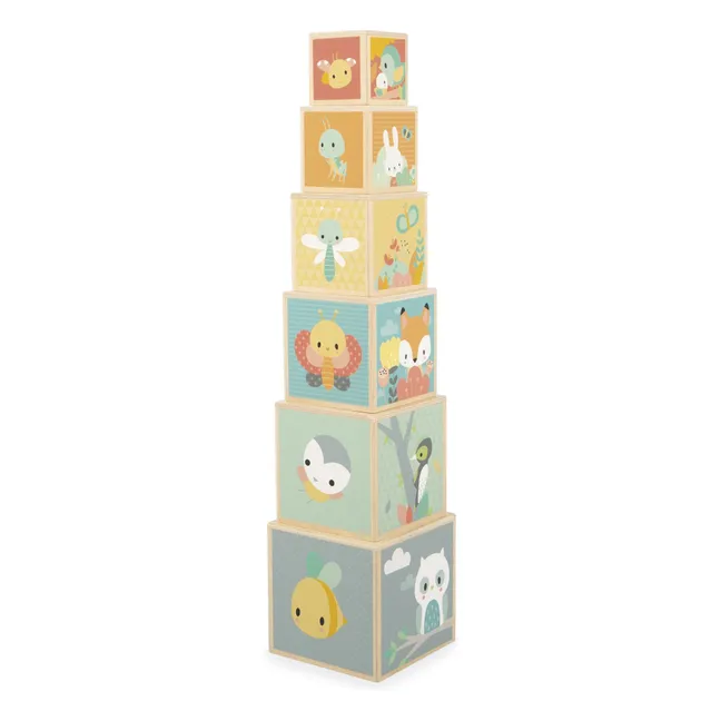 Pure stacking cubes