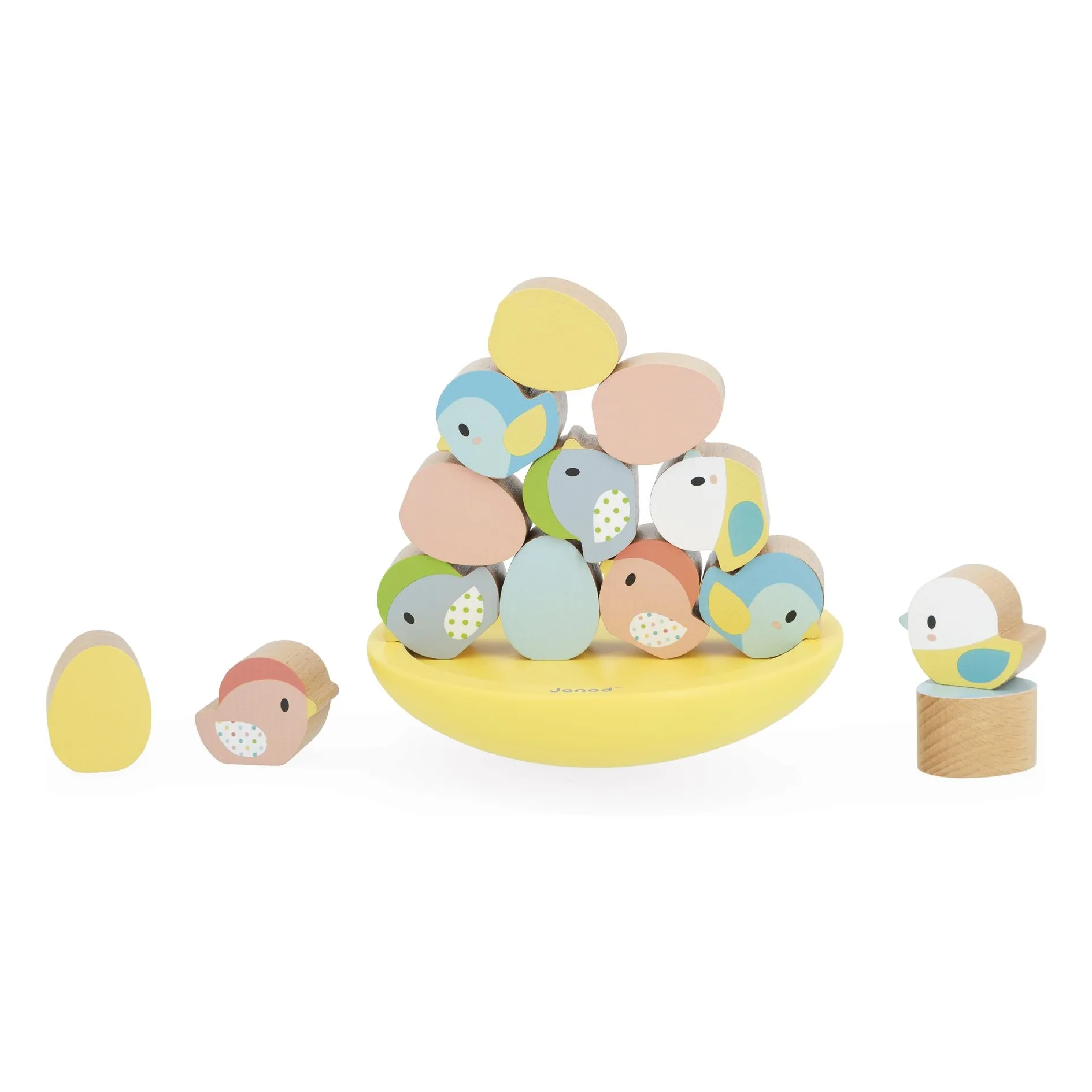 Janod Multicoloured Birds Balance Game