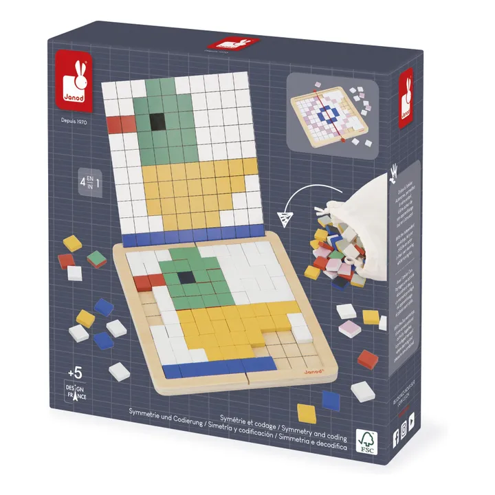 Juego educativo - Simetría y codificación- Imagen del producto n°7