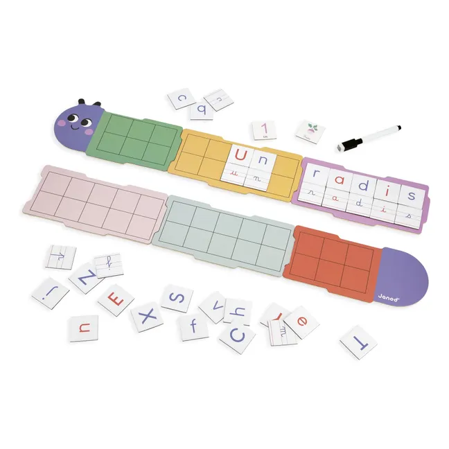 Juego educativo - La oruga escritora