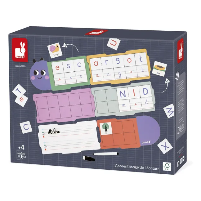 Juego educativo - La oruga escritora
