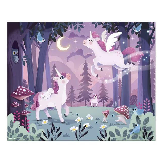 Puzzle Unicornios - 54 piezas