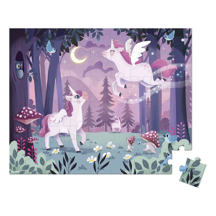Puzzle Unicornios - 54 piezas- Imagen del producto n°0