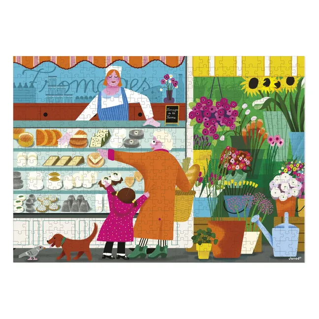 Puzzle sul mercato - 500 pezzi