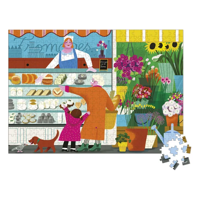 On the market puzzle - 500 pieces