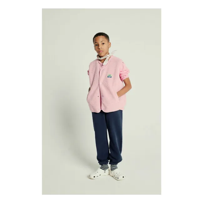 Sherpa Hoktown Sleeveless Jacket | Pink