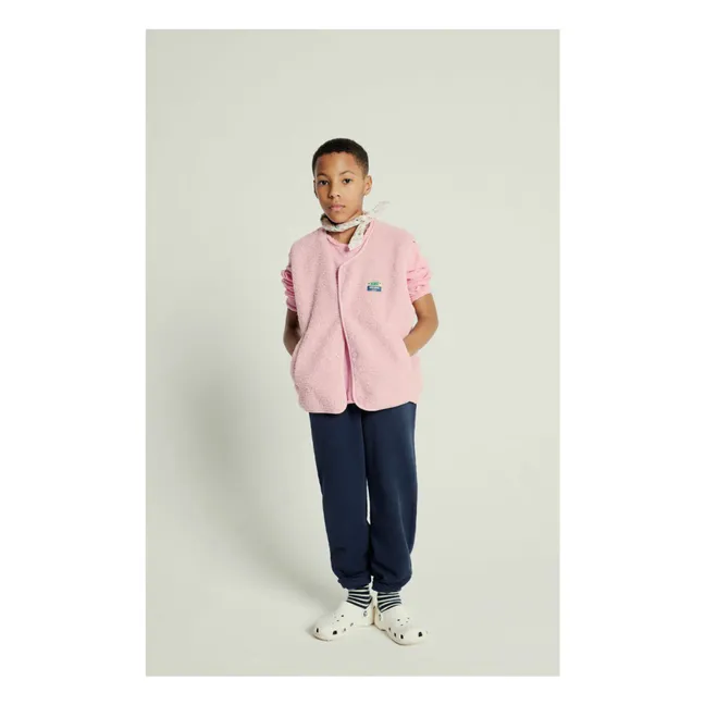 Sherpa Hoktown Sleeveless Jacket | Pink