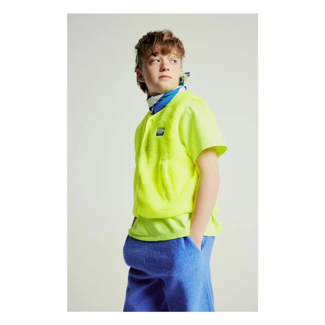 Veste Sans Manches Sherpa Hoktown | Jaune fluo