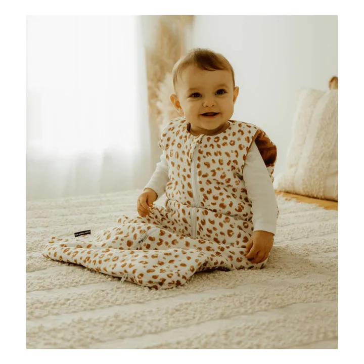 Gigoteuse multi-saisons réversible en double gaze de coton | Vieux Rose- Image produit n°1