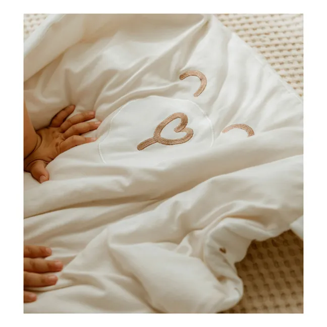 Polar bear multi-season sleeping bag | White