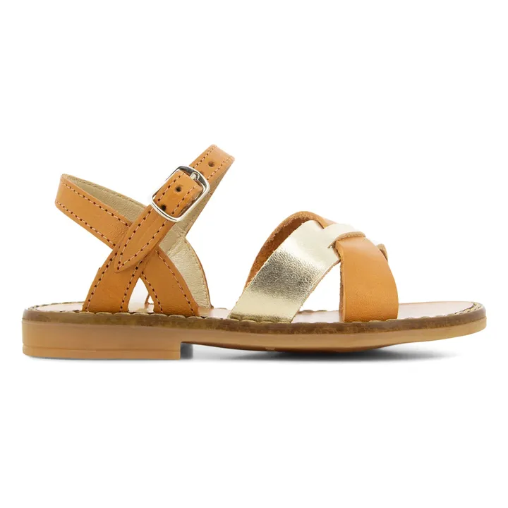 Sandales Lili | Camel- Image produit n°2