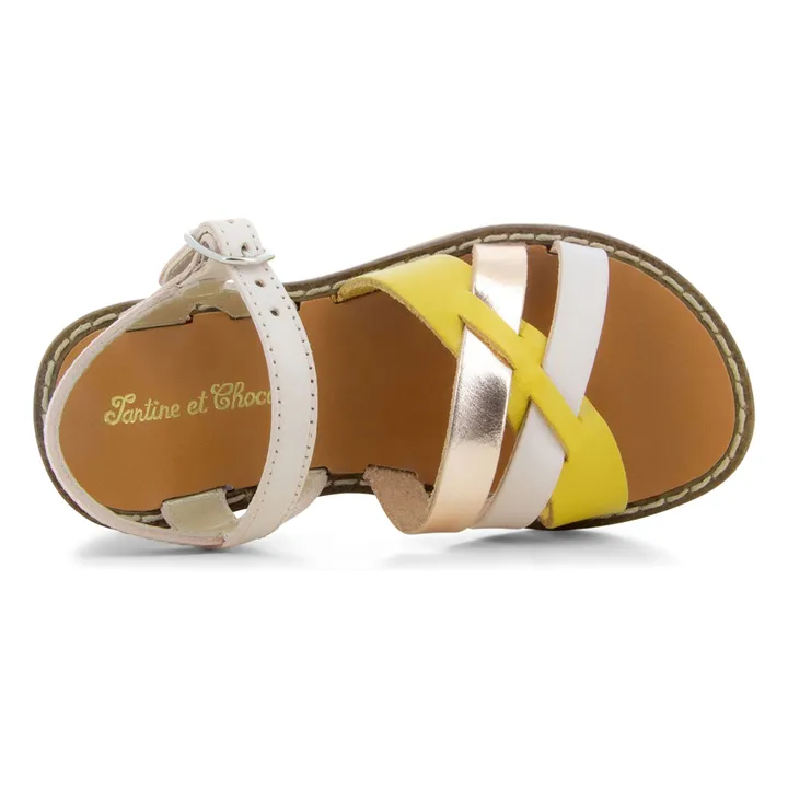 Sandales Cross | Ecru- Image produit n°2