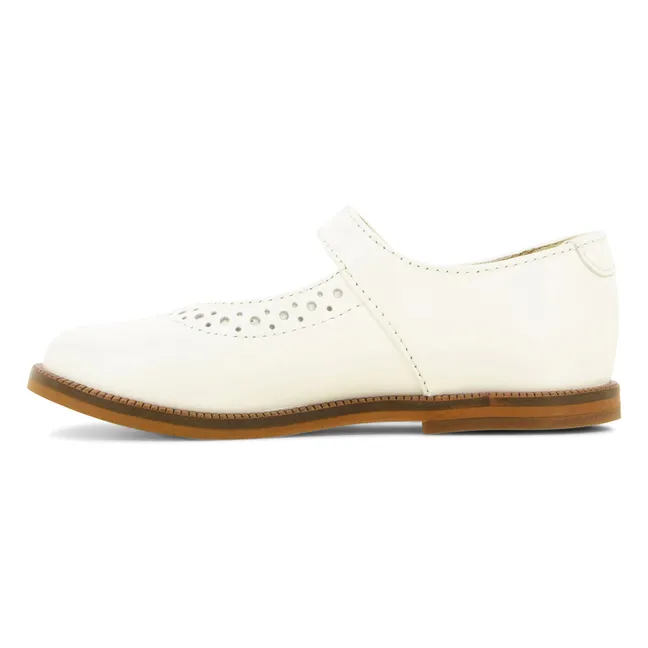 Ballerines Perfos | Blanc