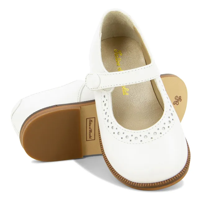Ballerines Perfos | Blanc