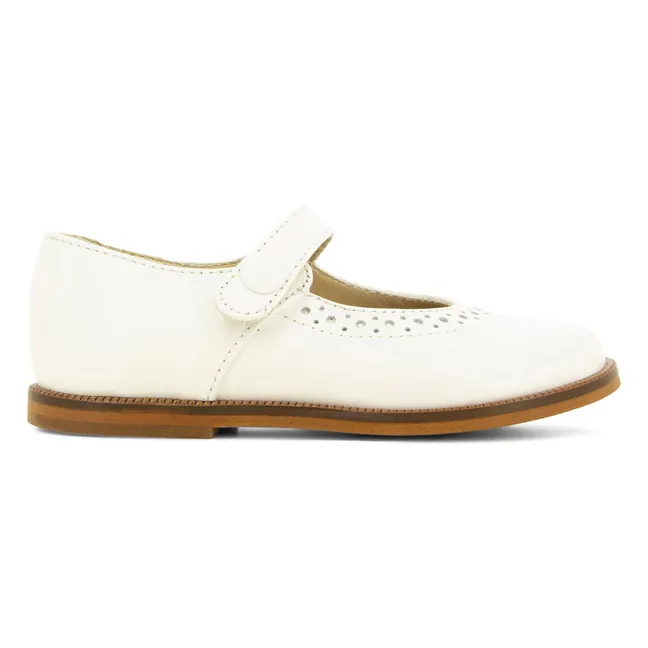 Ballerines Perfos | Blanc