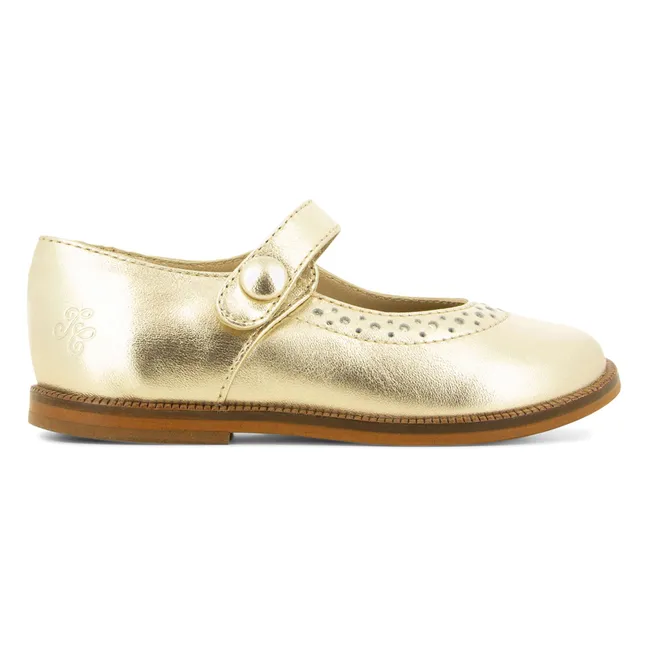 Ballerine perfos | Dorato