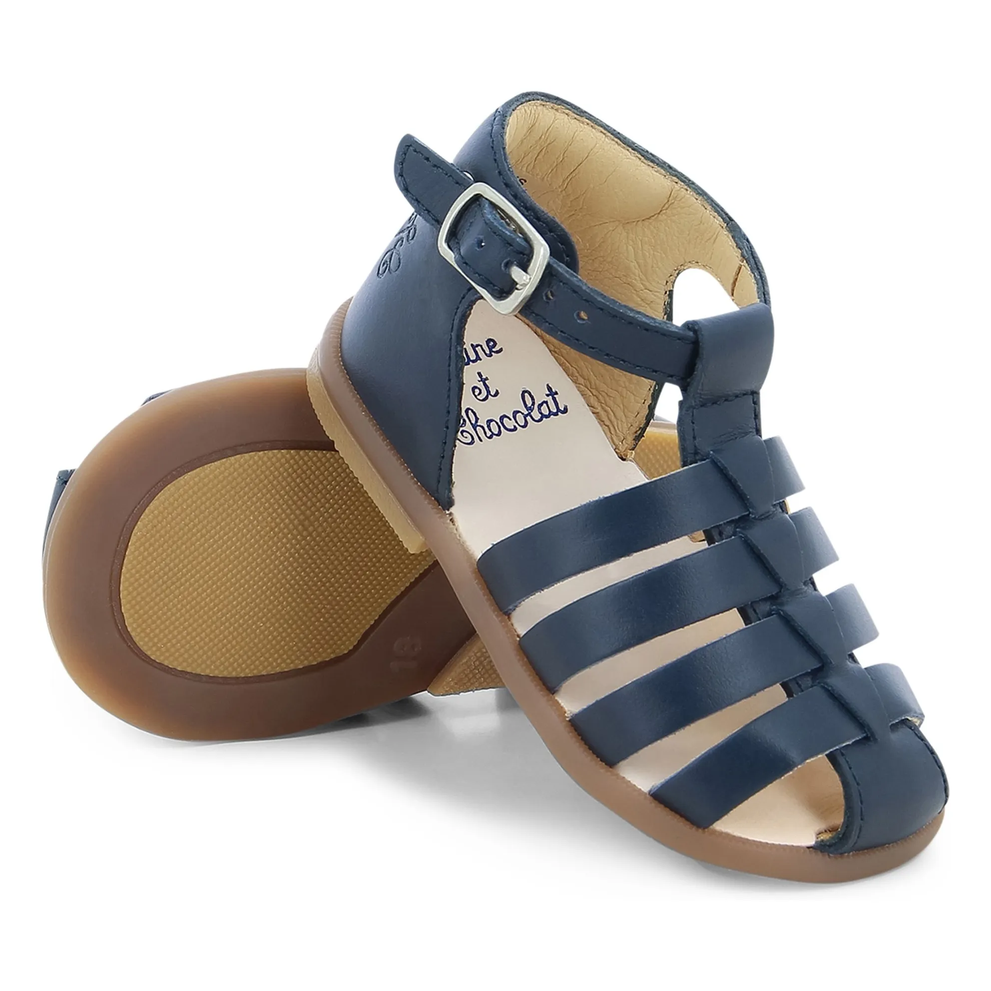 Sandales Ares | Bleu marine- Image produit n°1