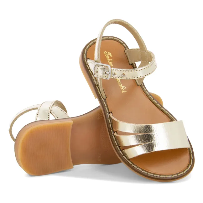 Sandales Bando | Doré