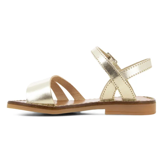 Bando-Sandalen | Gold