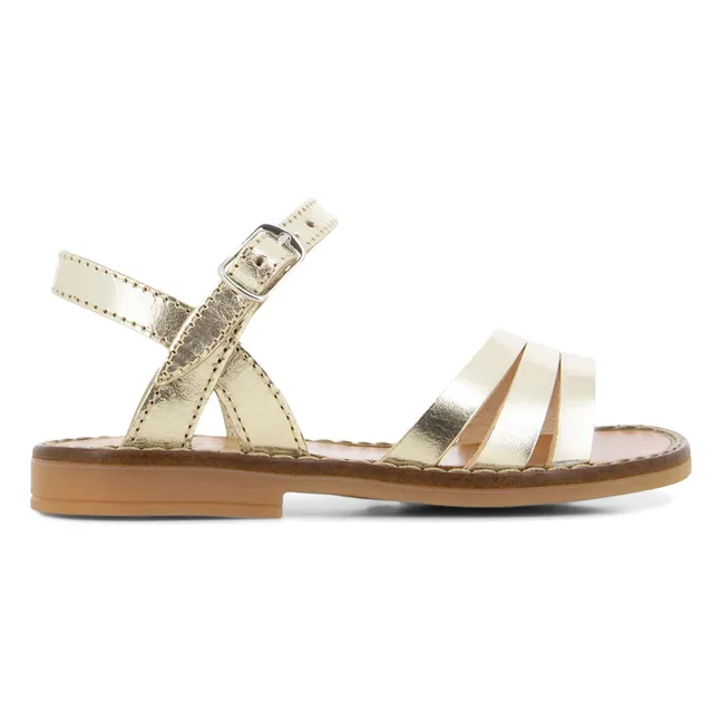 Bando-Sandalen | Gold