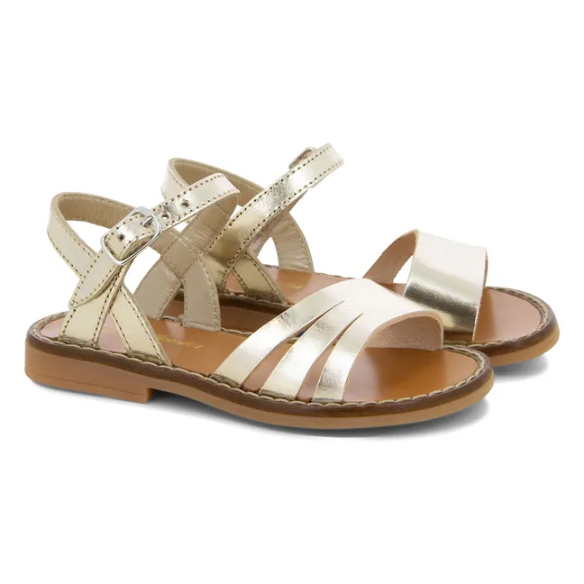Bando-Sandalen | Gold