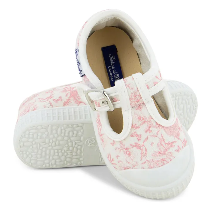 Babies Toile | Rose pâle- Image produit n°1