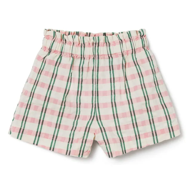 Pantalones cortos Carreaux | Rosa