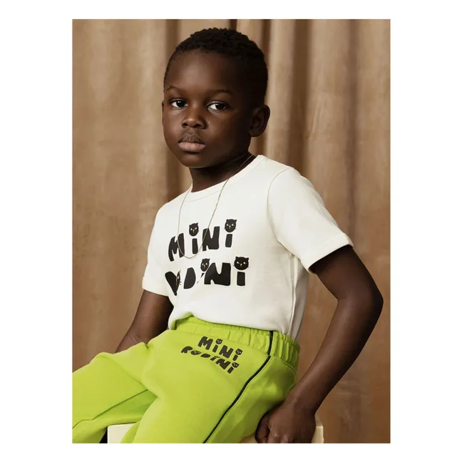 T-Shirt Cat Organic Cotton | Ecru