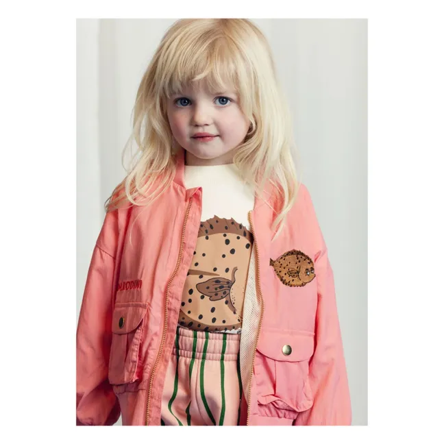 Flundra Jacke aus recycelten Fasern | Rosa