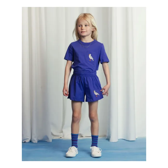T-Shirt Möwe Bio-Baumwolle | Violett