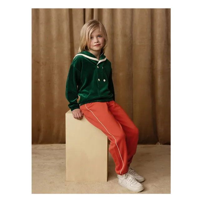 Jogger Plain Bio-Baumwolle | Rot