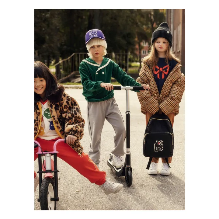 Jogger Coton Bio | Gris- Image produit n°2