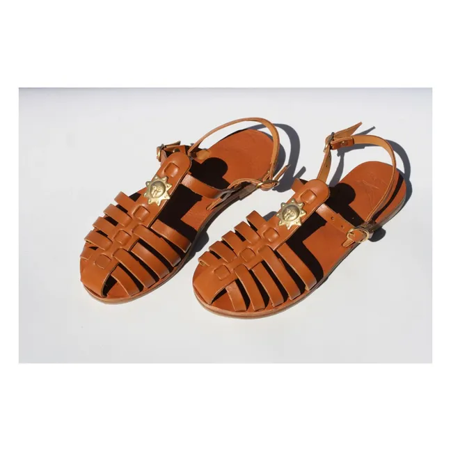 Sandalias Fisherman Sun | Camel