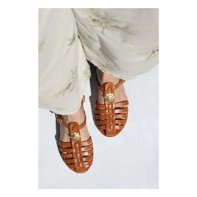 Fisherman Sun Sandalen | Kamelbraun