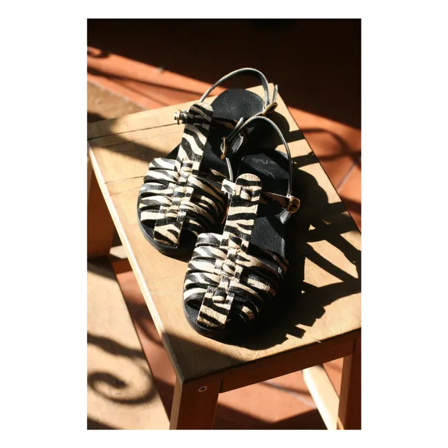 Sandalias Fisherman Marty | Negro