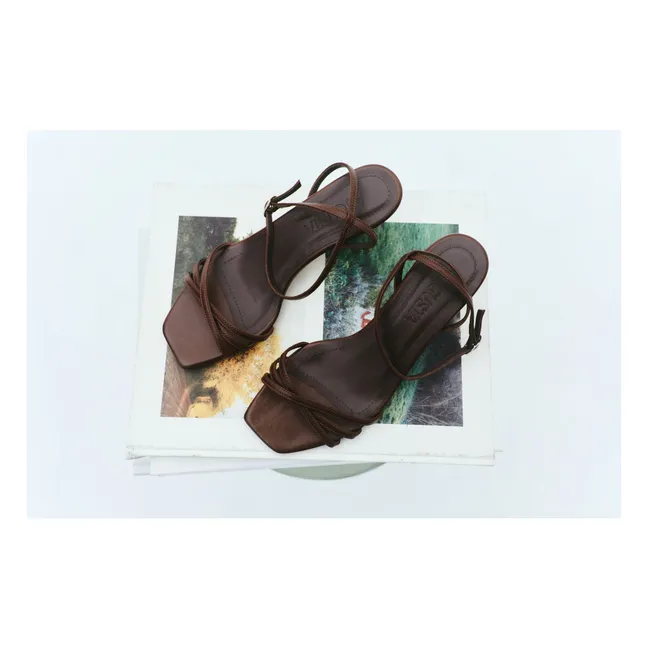 Uma Sandalen | Schokoladenbraun
