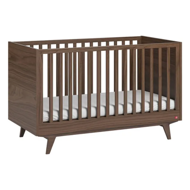 Mid II evolving bed 70x140 | Walnut