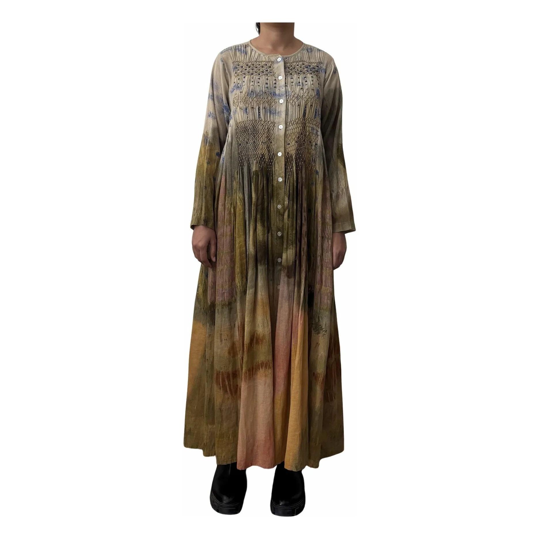 Cord Green Frid Dale Dress