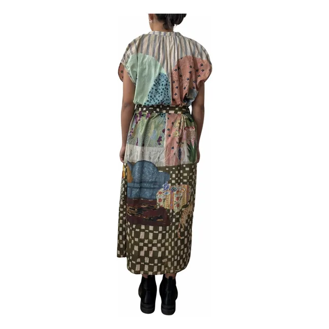 Vestido con cinturón Alice | Rosa Viejo