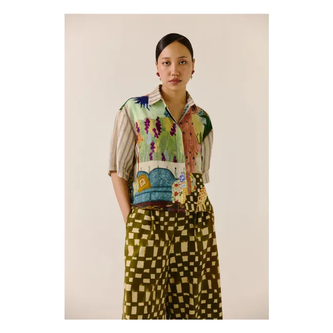 Camicia in lino Ava Alice | Rosa antico
