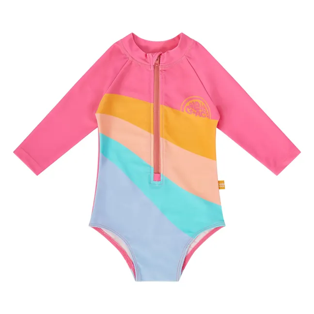 Maillot de Bain Ride The Wave | Rose fuschia