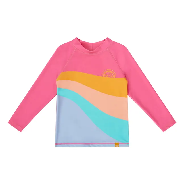 Ride The Wave Anti-UV T-Shirt | Fuchsie