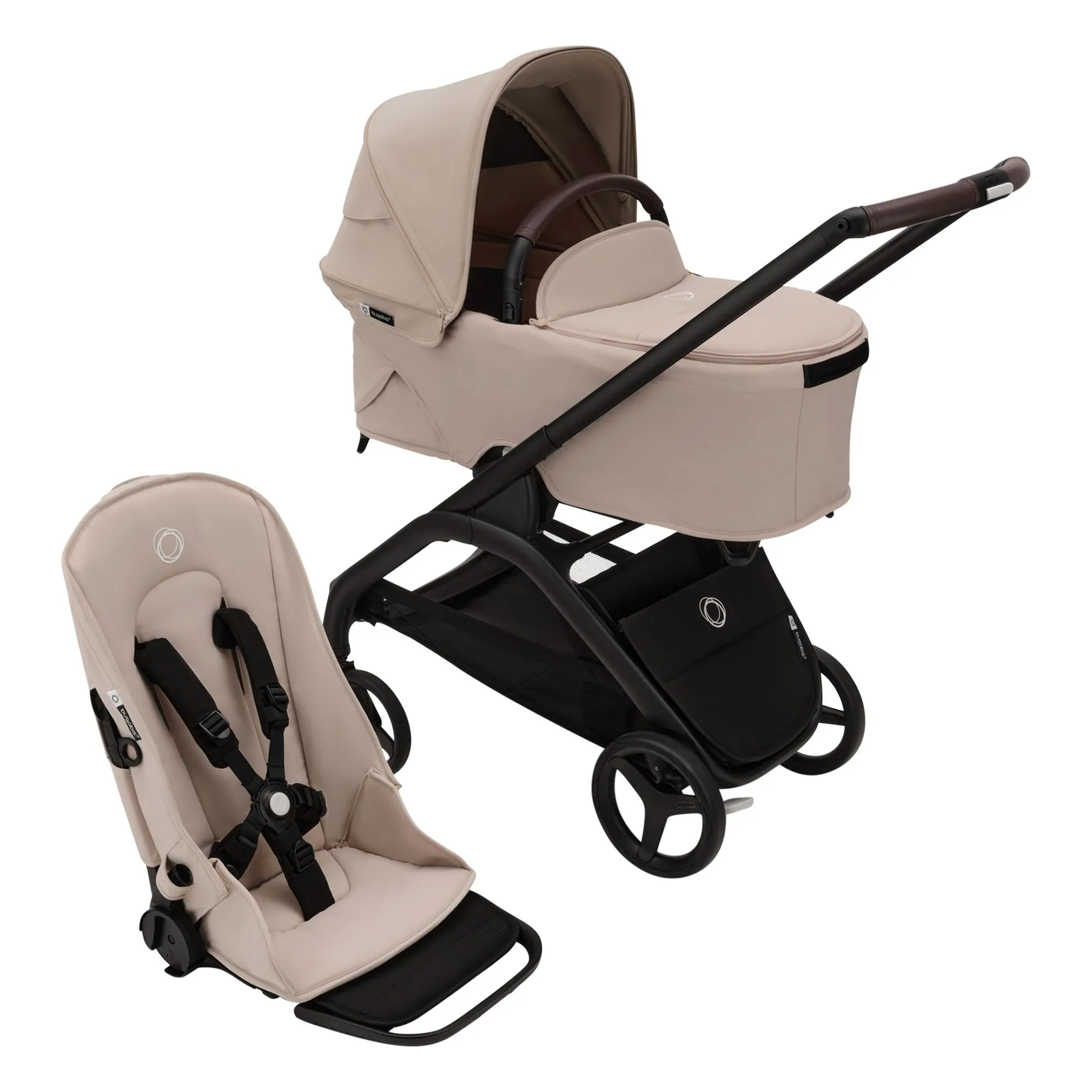 Bugaboo - Bugaboo Dragonfly Poussette citadine complète châssis noir (Bugaboo) - Couverture