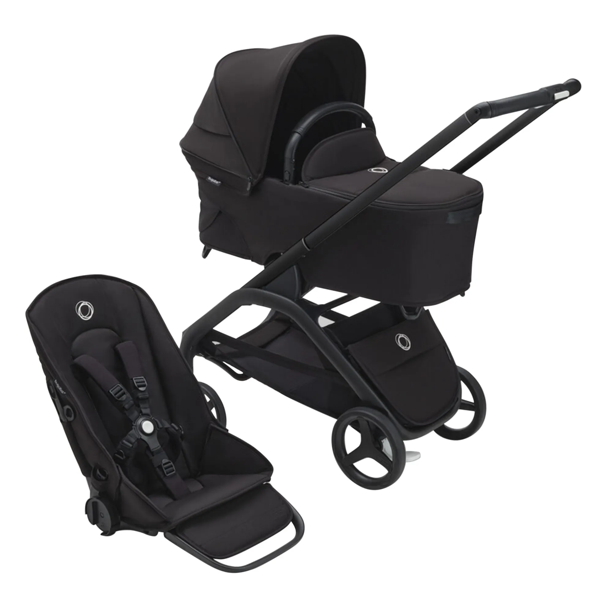 Bugaboo - Bugaboo Dragonfly Poussette citadine complète châssis noir (Bugaboo) - Couverture