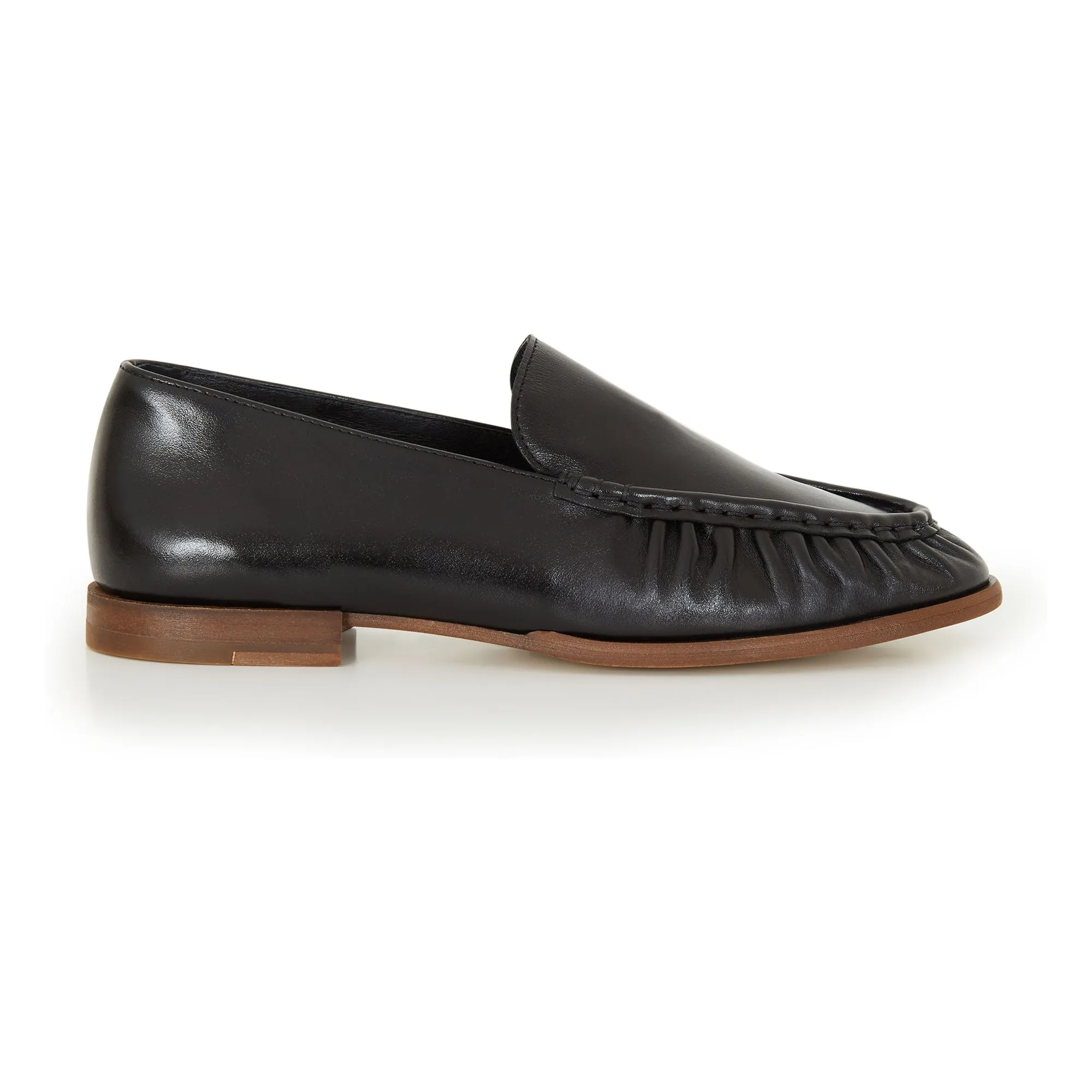 Sessùn Black Ayano Leather Loafers