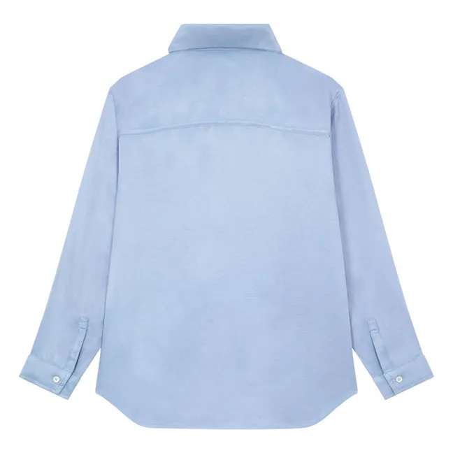 Oversize-Hemd  | Hellblau